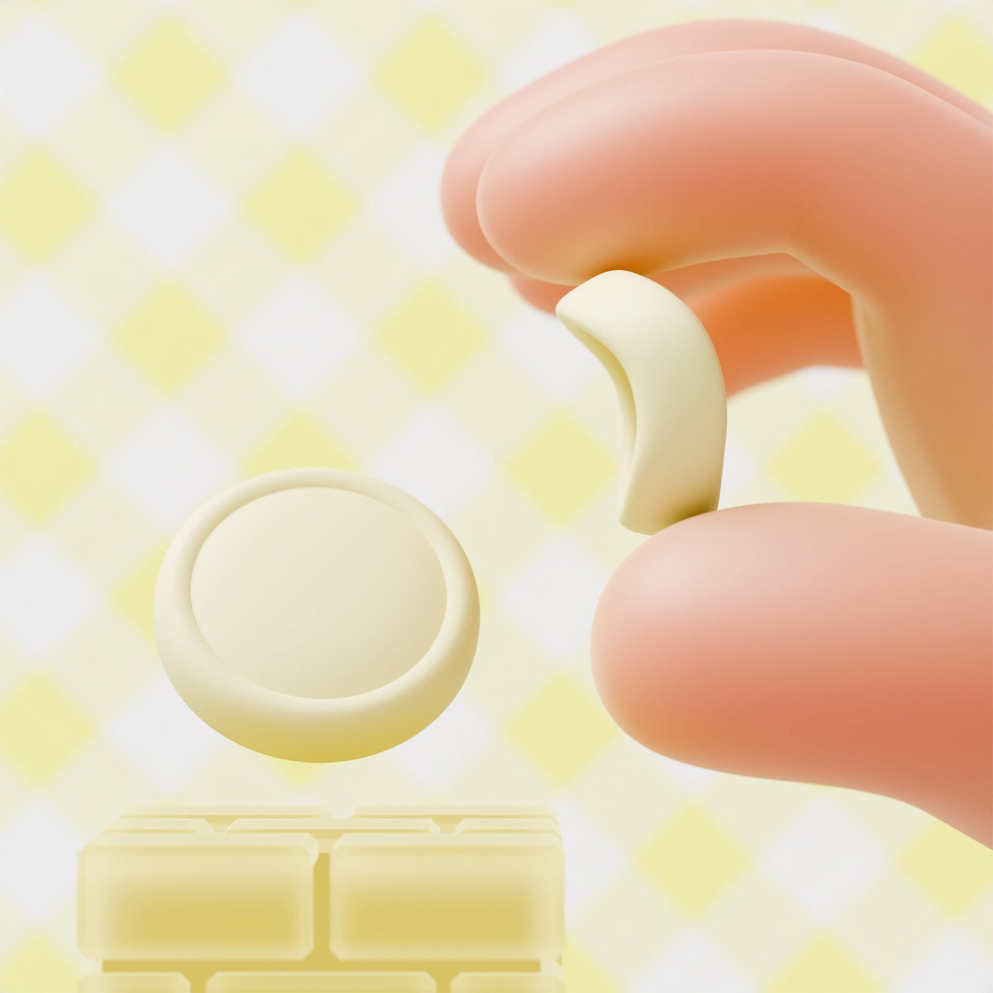 PlayVital Silicone Button Covers and Thumb Grip Set for Nintendo Switch 2 (2025), ABXY Directional Button Caps for Joycon 2 - Antique Yellow PlayVital