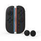 PlayVital Silicone Button Covers and Thumb Grip Set for Nintendo Switch 2 (2025), ABXY Directional Button Caps for Joycon 2 - Black PlayVital