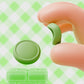 PlayVital Silicone Button Covers and Thumb Grip Set for Nintendo Switch 2 (2025), ABXY Directional Button Caps for Joycon 2 - Matcha Green PlayVital