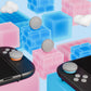 PlayVital Silicone Button Covers and Thumb Grip Set for Nintendo Switch 2 (2025), ABXY Directional Button Caps for Joycon 2 - New Hope Gray PlayVital