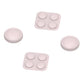 PlayVital Silicone Button Covers and Thumb Grip Set for Nintendo Switch 2 (2025), ABXY Directional Button Caps for Joycon 2 - Pink PlayVital