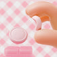 PlayVital Silicone Button Covers and Thumb Grip Set for Nintendo Switch 2 (2025), ABXY Directional Button Caps for Joycon 2 - Pink PlayVital