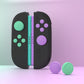 PlayVital Silicone Button Covers and Thumb Grip Set for Nintendo Switch 2 (2025), ABXY Directional Button Caps for Joycon 2 - Soft Violet & Mint Green PlayVital