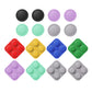 PlayVital Silicone Button Covers and Thumb Grip Set for Nintendo Switch 2 (2025), 8 Pcs Colorful ABXY Directional Button Caps & 4 Joystick Caps for Joycon 2 - Soft Violet & Mint Green & Black & Gray PlayVital