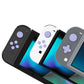 PlayVital Silicone Button Covers and Thumb Grip Set for Nintendo Switch & Switch OLED & Switch Lite ABXY Directional Key Button Caps with Switch Lite D-Pad Button Cap - Light Violet PlayVital