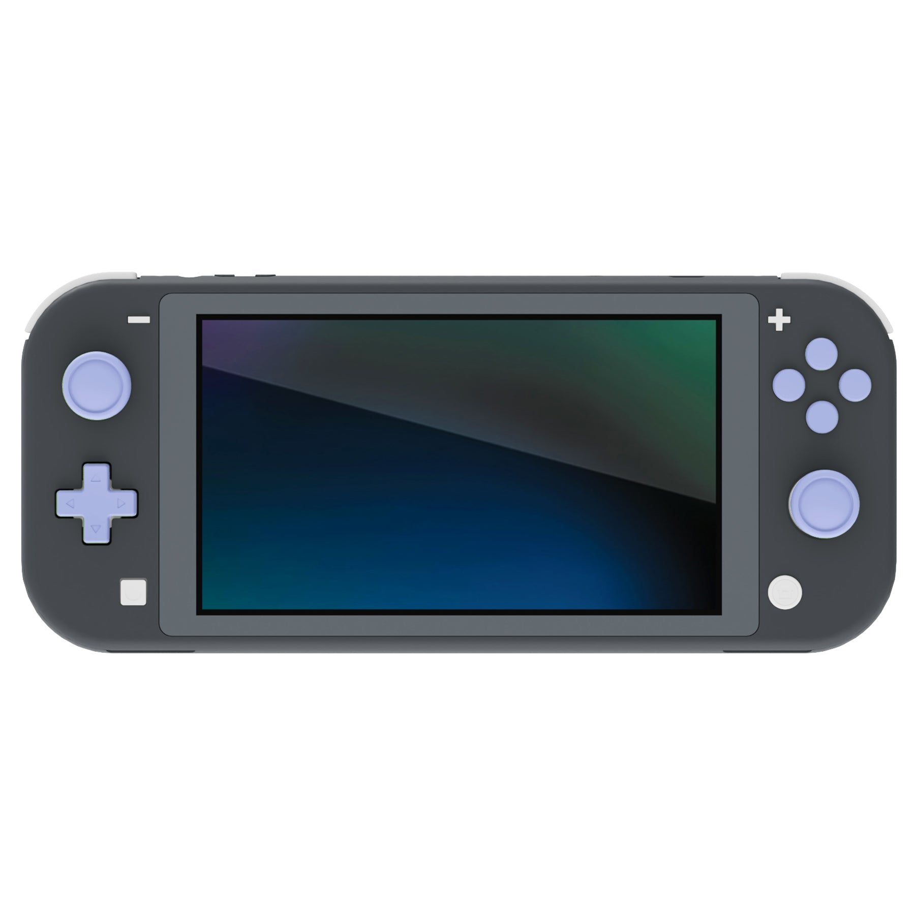 Buttons Nintendo Lite Black Aluminum Clear Anodize