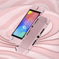 PlayVital Solid Color Series Hard Shell Protective Case with Foldable Stand & Thumb Grips for Nintendo Switch 2 - Cherry Blossoms Pink PlayVital