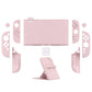 PlayVital Solid Color Series Hard Shell Protective Case with Foldable Stand & Thumb Grips for Nintendo Switch 2 - Cherry Blossoms Pink PlayVital