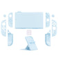 PlayVital Solid Color Series Hard Shell Protective Case with Foldable Stand & Thumb Grips for Nintendo Switch 2 - Heaven Blue PlayVital