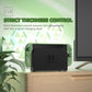 PlayVital Solid Color Series Hard Shell Protective Case with Foldable Stand & Thumb Grips for Nintendo Switch 2 - Matcha Green PlayVital