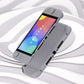 PlayVital Solid Color Series Hard Shell Protective Case with Foldable Stand & Thumb Grips for Nintendo Switch 2 - New Hope Gray PlayVital
