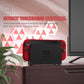 PlayVital Solid Color Series Hard Shell Protective Case with Foldable Stand & Thumb Grips for Nintendo Switch 2 - Scarlet Red PlayVital