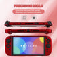 PlayVital Solid Color Series Hard Shell Protective Case with Foldable Stand & Thumb Grips for Nintendo Switch 2 - Scarlet Red PlayVital