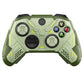 PlayVital Stellar Mecha Silicone Cover Skin for Xbox Series X/S Controller with Thumb Grips & Sticker, Anti-slip Grip Protector for Xbox Core Wireless Controller - Army Green & Sage Green PlayVital