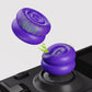 PlayVital Thumb Cushion Caps Thumb Grips for Steam Deck LCD & OLED (4-Pack), Height-Boost Joystick Cover with Anti-Slip Texture for Steam Deck Accessories, Joystick Protection - Purple PlayVital