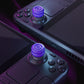 PlayVital Thumb Cushion Caps Thumb Grips for Steam Deck LCD & OLED (4-Pack), Height-Boost Joystick Cover with Anti-Slip Texture for Steam Deck Accessories, Joystick Protection - Purple PlayVital