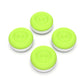 PlayVital Thumbs Cushion Caps Thumb Grips for ps5, for ps4, Thumbstick Grip Cover for Xbox Series X/S, Thumb Grip Caps for Xbox One, Elite Series 2, for Switch Pro Controller - Bright Green & Robot White - PJM3040 PlayVital