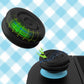 PlayVital Thumbs Cushion Grips Caps for Nintendo Switch 2 (2025), Joystick Caps for Joycon 2 - Black PlayVital