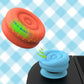 PlayVital Thumbs Cushion Grips Caps for Nintendo Switch 2 (2025), Joystick Caps for Joycon 2 - Blue & Orange PlayVital