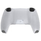 PlayVital Upgraded 3D Studded Edition Anti-Slip Silicone Cover Skin with 6 Thumb Grips & 2 Stickers for PS5 Controller, Compatible with Charging Dock - Clear White PlayVital