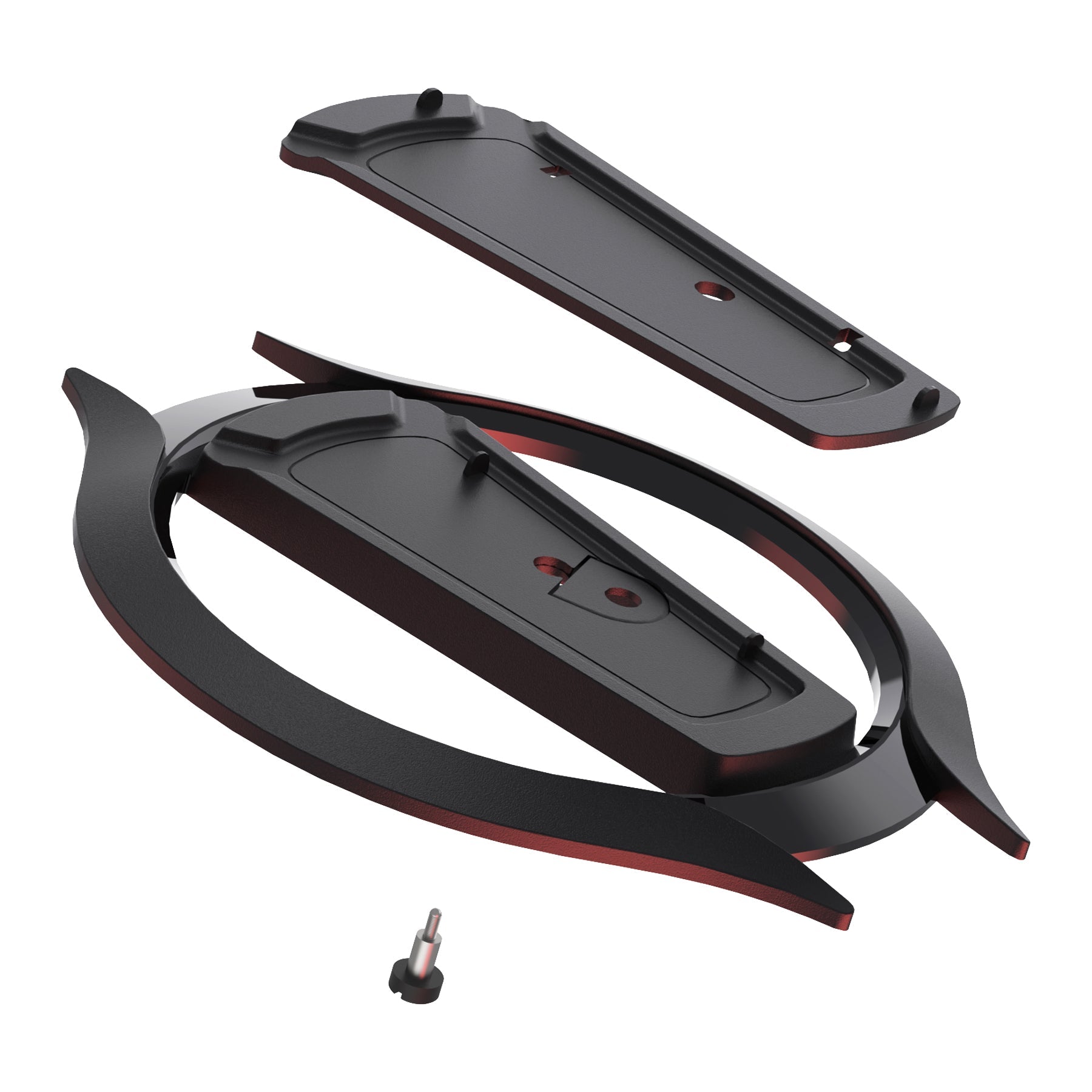 PlayVital Vertical Stand with Anti-Slip Pads for PS5/Slim/Pro/Standard Console Disc & Digital, Space-Saving Holder Base Accessories for PS5/Pro/Slim - Black PlayVital