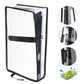 PlayVital Vertical Waterproof Dust Cover for ps5 Pro Console Disc & Digital Edition - Transparent