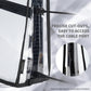 PlayVital Vertical Waterproof Dust Cover for ps5 Pro Console Disc & Digital Edition - Transparent
