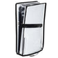PlayVital Vertical Waterproof Dust Cover for ps5 Pro Console Disc & Digital Edition - Transparent