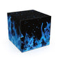 PlayVital Vinyl Skin Set for Steam Machine Console & Steam Controller (2026), Protective Decal Wrap - Blue Flame PlayVital