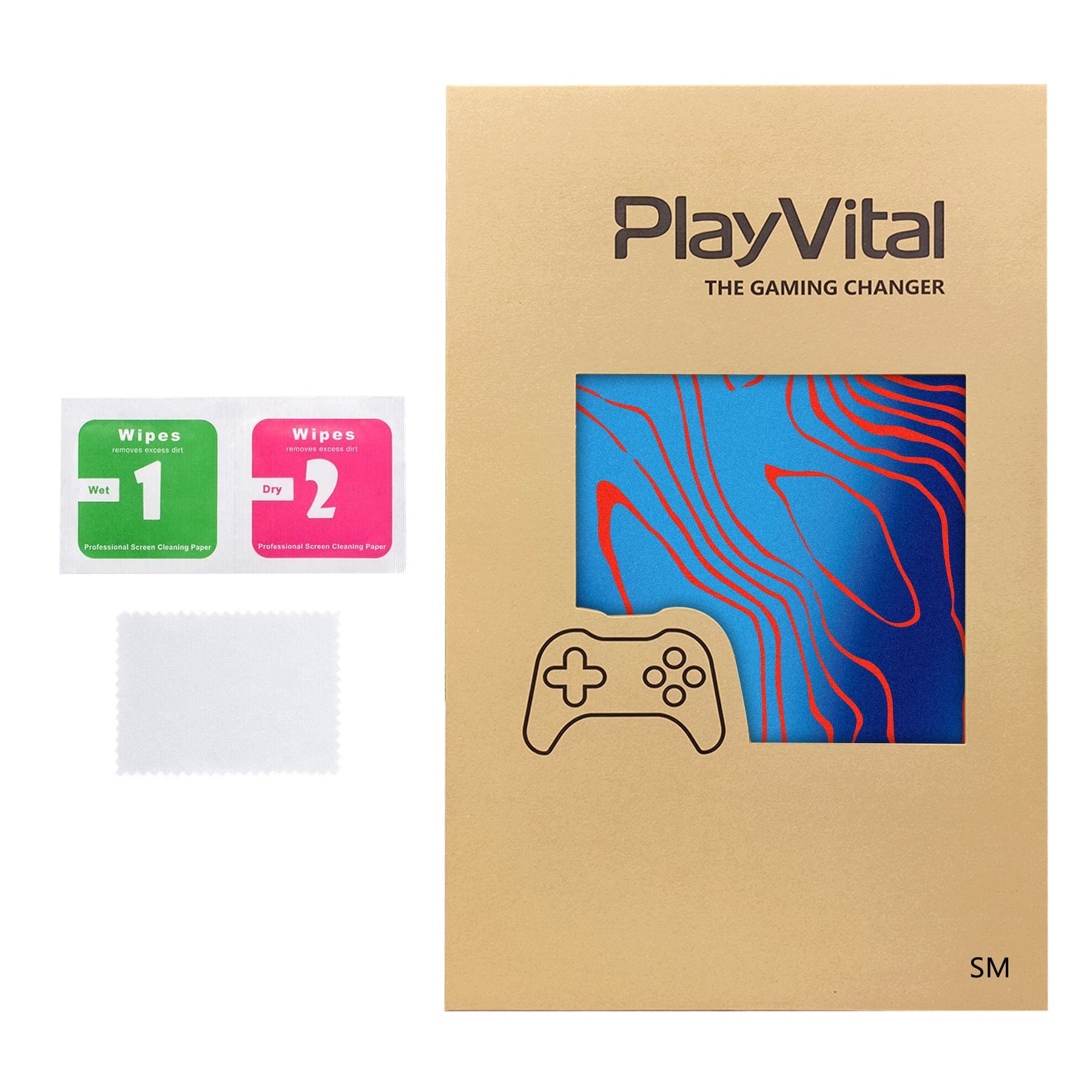 PlayVital Vinyl Skin Set for Steam Machine Console & Steam Controller (2026), Protective Decal Wrap - Damascuscamo PlayVital