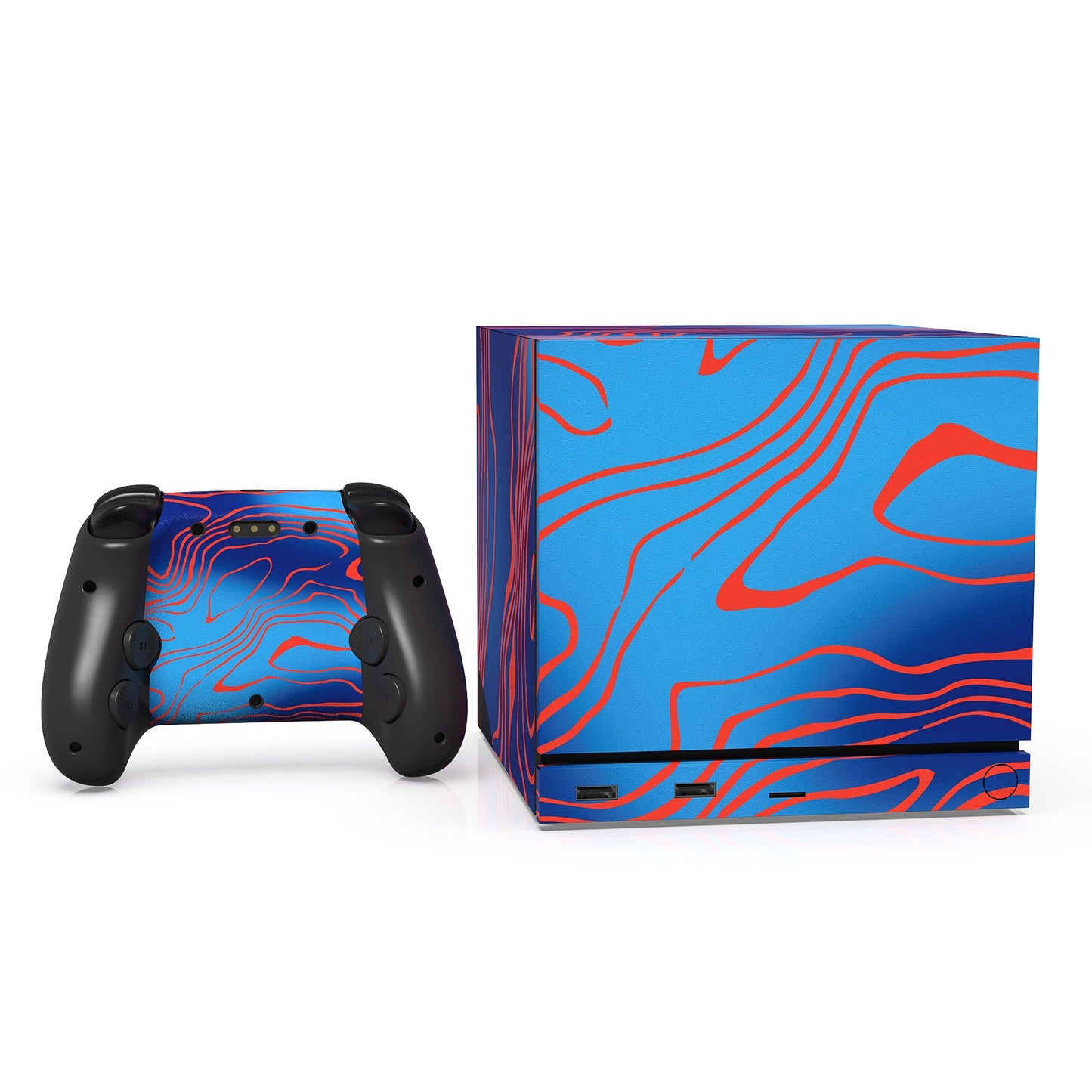 PlayVital Vinyl Skin Set for Steam Machine Console & Steam Controller (2026), Protective Decal Wrap - Damascuscamo PlayVital