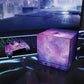 PlayVital Vinyl Skin Set for Steam Machine Console & Steam Controller (2026), Protective Decal Wrap - Nebula Galaxy PlayVital