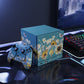 PlayVital Vinyl Skin Set for Steam Machine Console & Steam Controller (2026), Protective Decal Wrap - Sunflowers PlayVital