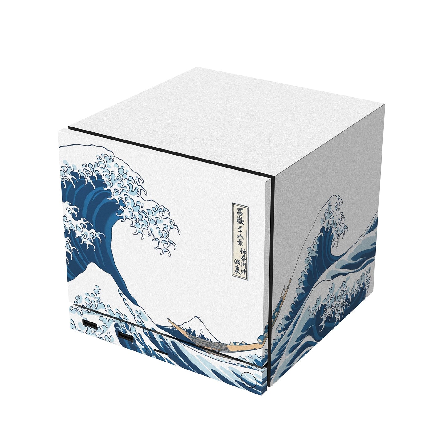 PlayVital Vinyl Skin Set for Steam Machine Console & Steam Controller (2026), Protective Decal Wrap - The Great Wave off Kanagawa PlayVital