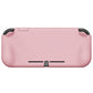 PlayVital ZealProtect Hard Shell Protective Case with Screen Protector & Thumb Grip Caps & Button Caps for Nintendo Switch Lite - Peach Blossom Pink playvital