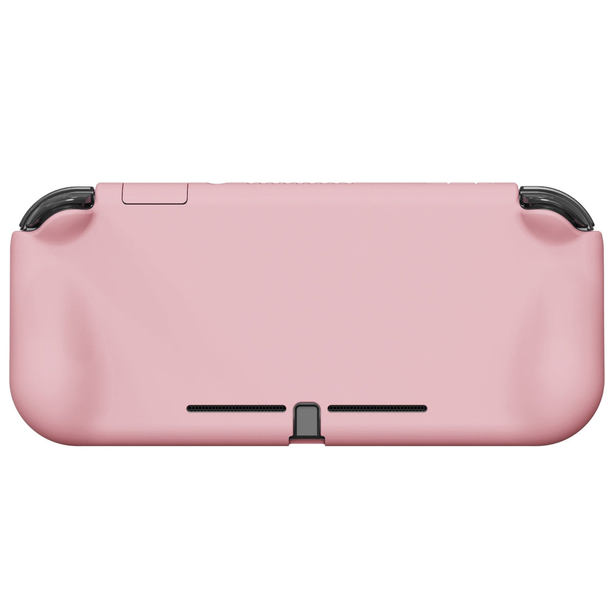 PlayVital ZealProtect Hard Shell Protective Case with Screen Protector & Thumb Grip Caps & Button Caps for Nintendo Switch Lite - Peach Blossom Pink playvital