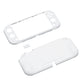 PlayVital ZealProtect Hard Shell Protective Case with Screen Protector & Thumb Grip Caps & Button Caps for Nintendo Switch Lite - White playvital