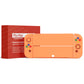 PlayVital ZealProtect Soft TPU Slim Protective Case with Thumb Grip Caps & ABXY Direction Button Caps for Nintendo Switch OLED - Apricot Yellow