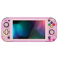 PlayVital PP&VV Hard Shell Protective Case with Screen Protector & Thumb Grip Caps & Button Caps for Nintendo Switch Lite - Pink - PSLYR018 playvital