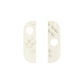 PlayVital Replaceable Spacer Pads for Nintendo Switch 2 Protective Case, Compatible with Cute Solid-Color Series & Solid Color Series – New Hope Gray PlayVital