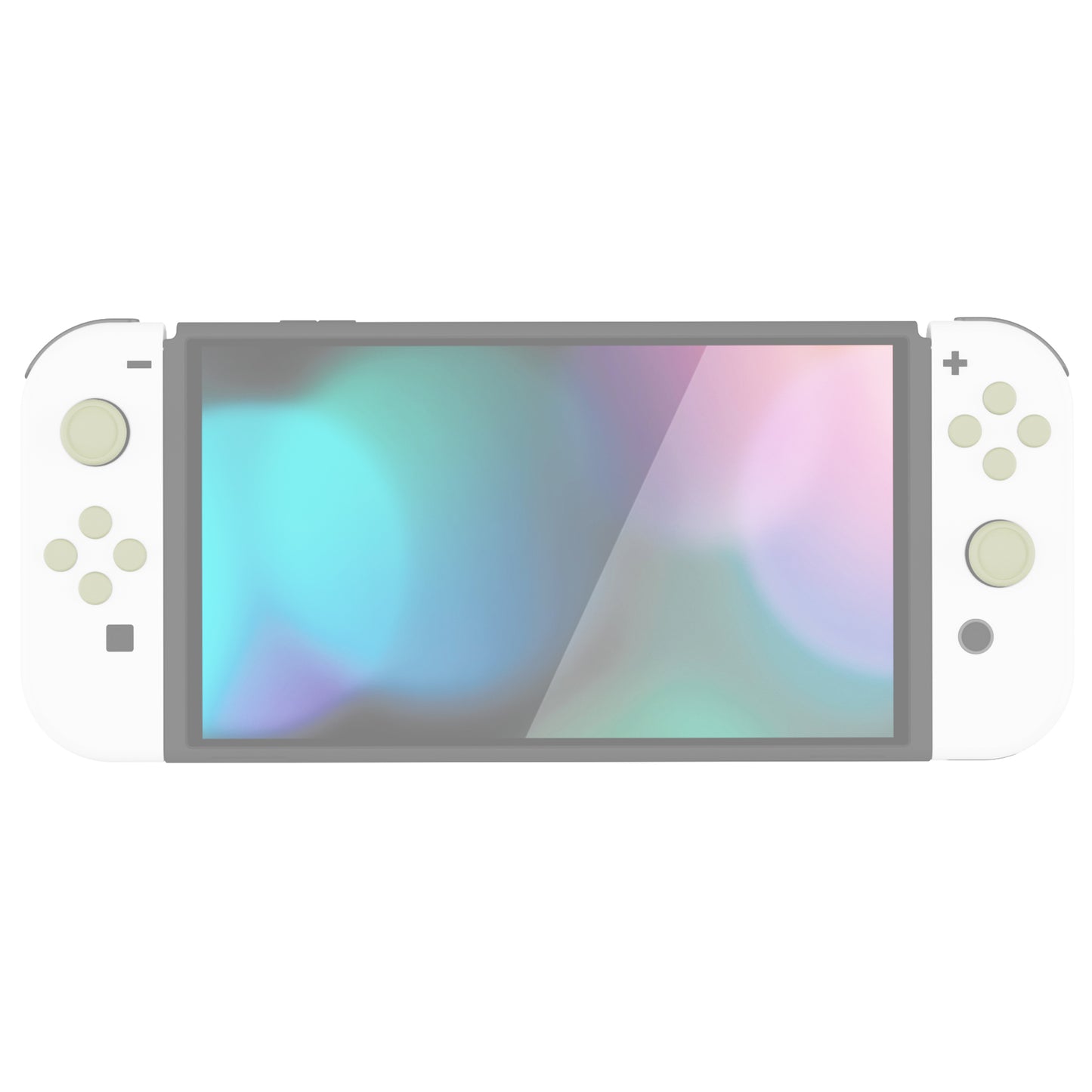 PlayVital Silicone Button Covers and Thumb Grip Set for Nintendo Switch & Switch OLED & Switch Lite ABXY Directional Key Button Caps with Switch Lite D-Pad Button Cap - Antique Yellow PlayVital