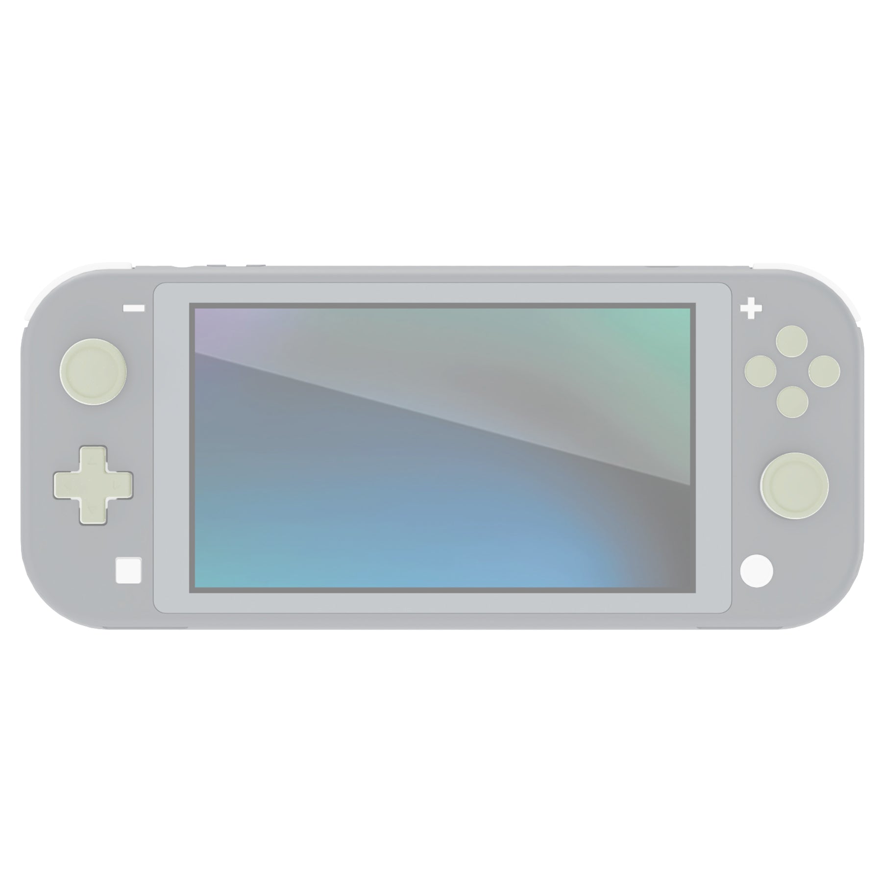 PlayVital Silicone Button Covers and Thumb Grip Set for Nintendo Switch & Switch OLED & Switch Lite ABXY Directional Key Button Caps with Switch Lite D-Pad Button Cap - Antique Yellow PlayVital