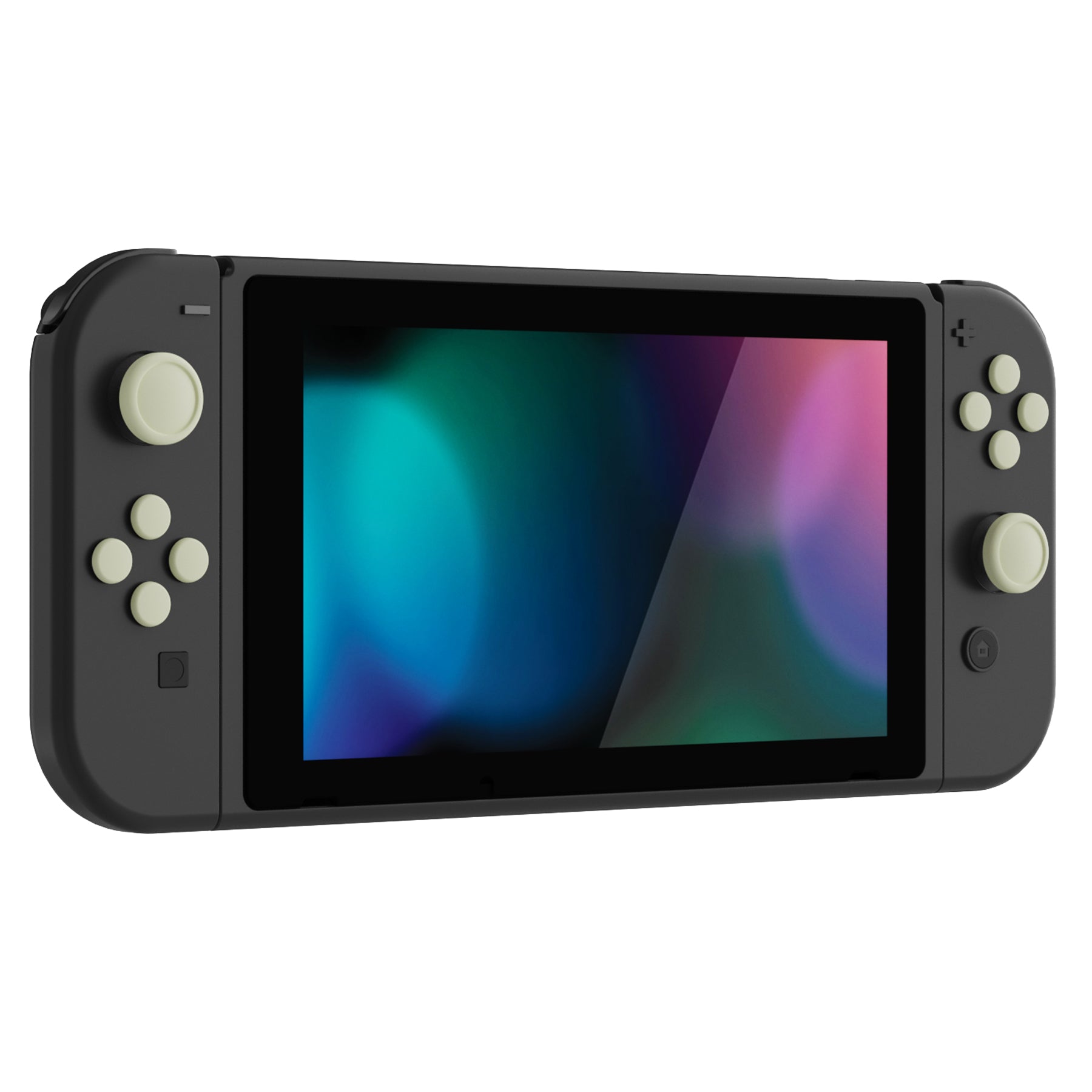 PlayVital Silicone Button Covers and Thumb Grip Set for Nintendo Switch & Switch OLED & Switch Lite ABXY Directional Key Button Caps with Switch Lite D-Pad Button Cap - Antique Yellow PlayVital