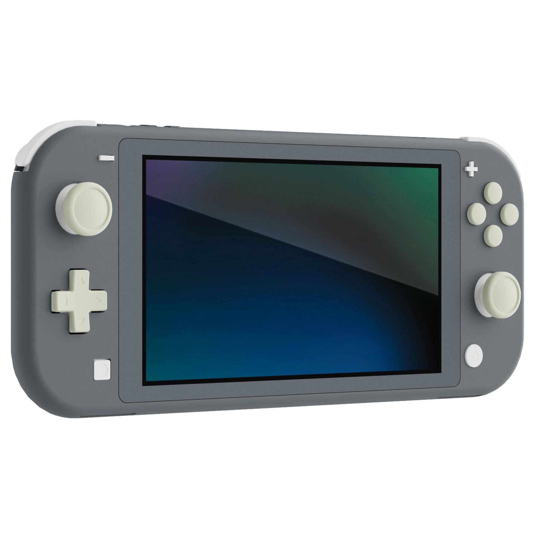 PlayVital Silicone Button Covers and Thumb Grip Set for Nintendo Switch & Switch OLED & Switch Lite ABXY Directional Key Button Caps with Switch Lite D-Pad Button Cap - Antique Yellow PlayVital
