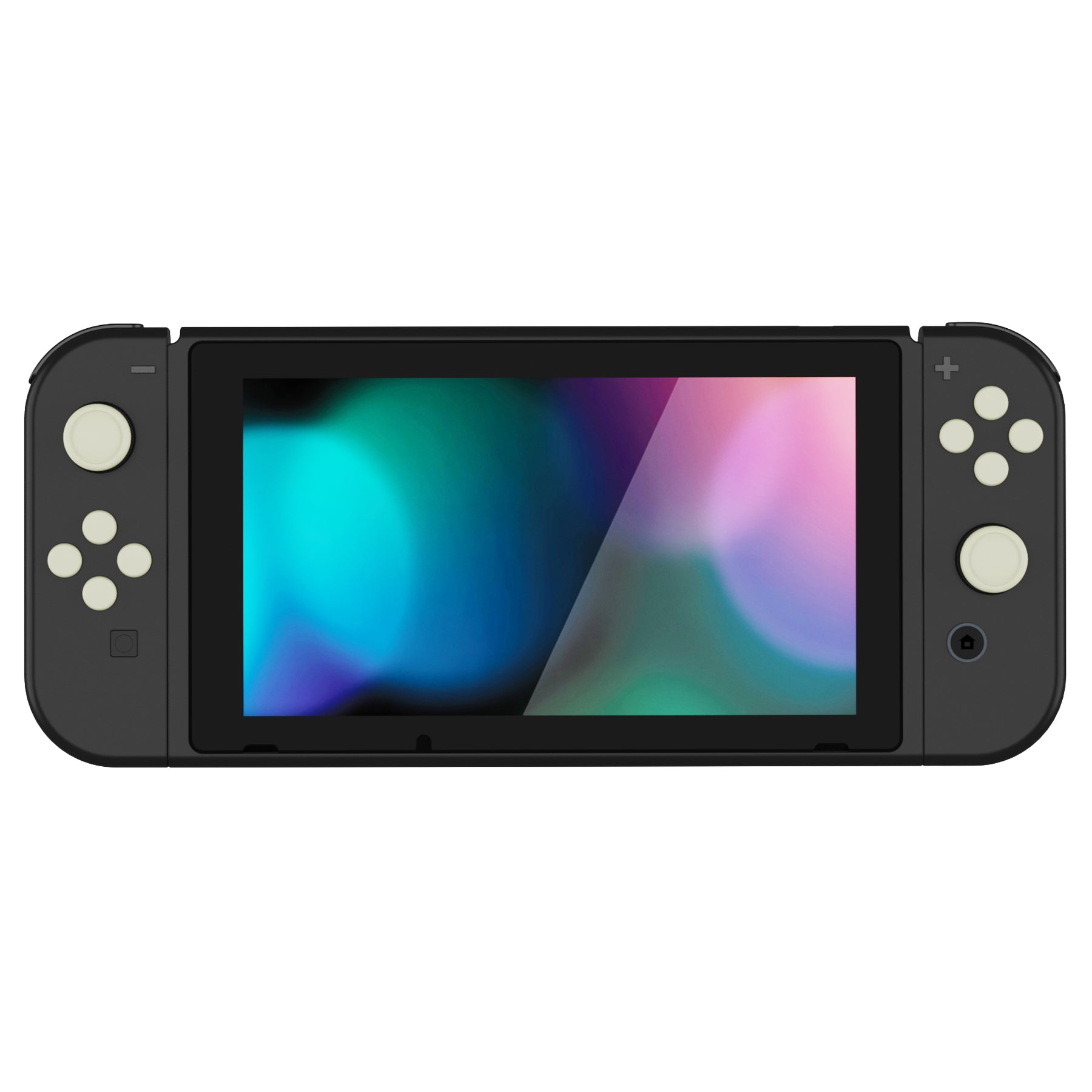 PlayVital Silicone Button Covers and Thumb Grip Set for Nintendo Switch & Switch OLED & Switch Lite ABXY Directional Key Button Caps with Switch Lite D-Pad Button Cap - Antique Yellow PlayVital