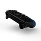 PlayVital for Steam Controller 2 Vinyl Skin (3-Pack), Scratch-Resistant, No-Residue Decal Stickers for Steam Controller Accessories – Blue Flame PlayVital