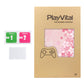 PlayVital for Steam Controller 2 Vinyl Skin (3-Pack), Scratch-Resistant, No-Residue Decal Stickers for Steam Controller Accessories – Cherry Blossoms Petals PlayVital