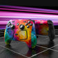PlayVital for Steam Controller 2 Vinyl Skin (3-Pack), Scratch-Resistant, No-Residue Decal Stickers for Steam Controller Accessories – Colorful Triangle PlayVital
