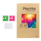 PlayVital for Steam Controller 2 Vinyl Skin (3-Pack), Scratch-Resistant, No-Residue Decal Stickers for Steam Controller Accessories – Colorful Triangle PlayVital