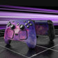 PlayVital for Steam Controller 2 Vinyl Skin (3-Pack), Scratch-Resistant, No-Residue Decal Stickers for Steam Controller Accessories – Nebula Galaxy PlayVital